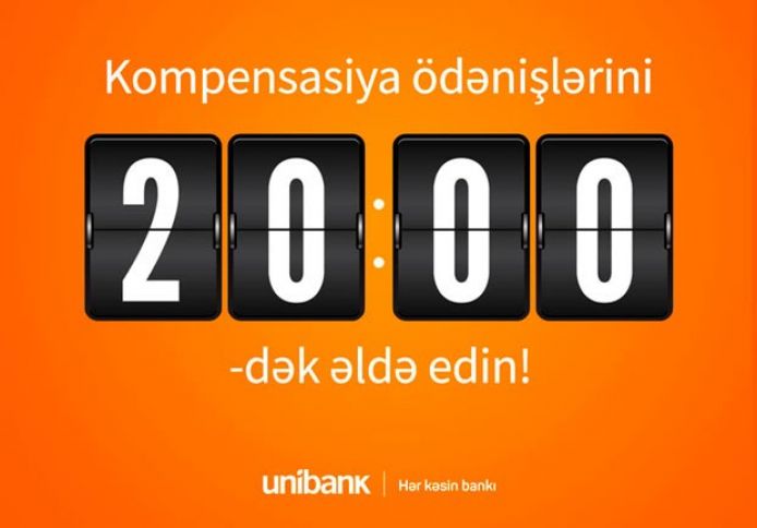 Unibank filiallarının xidmət vaxtı uzadıldı