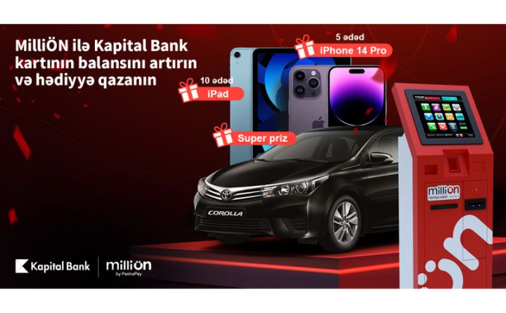 Kapital Bank-ın PashaPay ilə birgə keçirdiyi lotereya davam edir