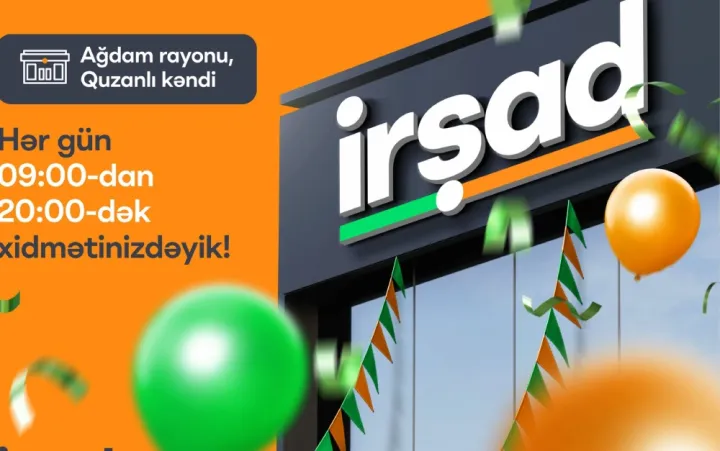 Ağdamda da "İrşad" mağazası istifadəyə verilib