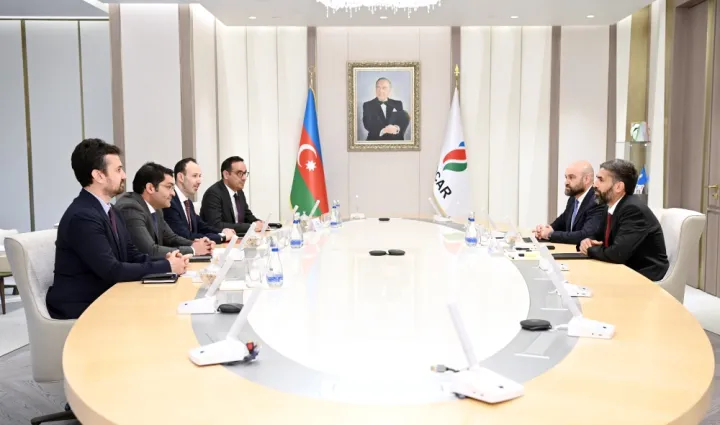 SOCAR-ın prezidenti TPAO şirkətinin nümayəndə heyəti ilə görüşüb